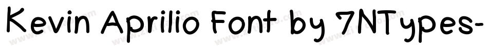 Kevin Aprilio Font by 7NTypes字体转换
